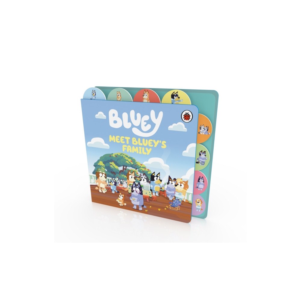 Penguin Random House Children's UK Bluey: Meet Bluey's Family: Tabbed Board Book (bok, board book, eng)