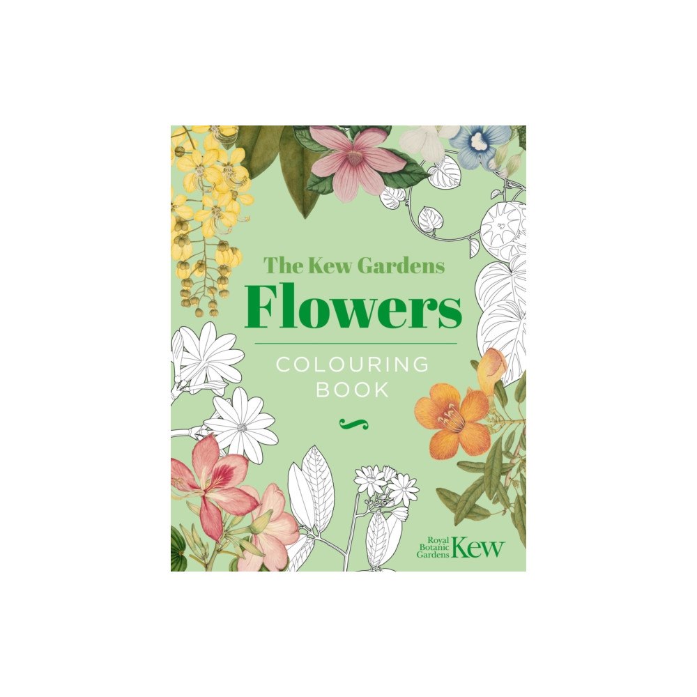 Arcturus publishing ltd The Kew Gardens Flowers Colouring Book (inbunden, eng)