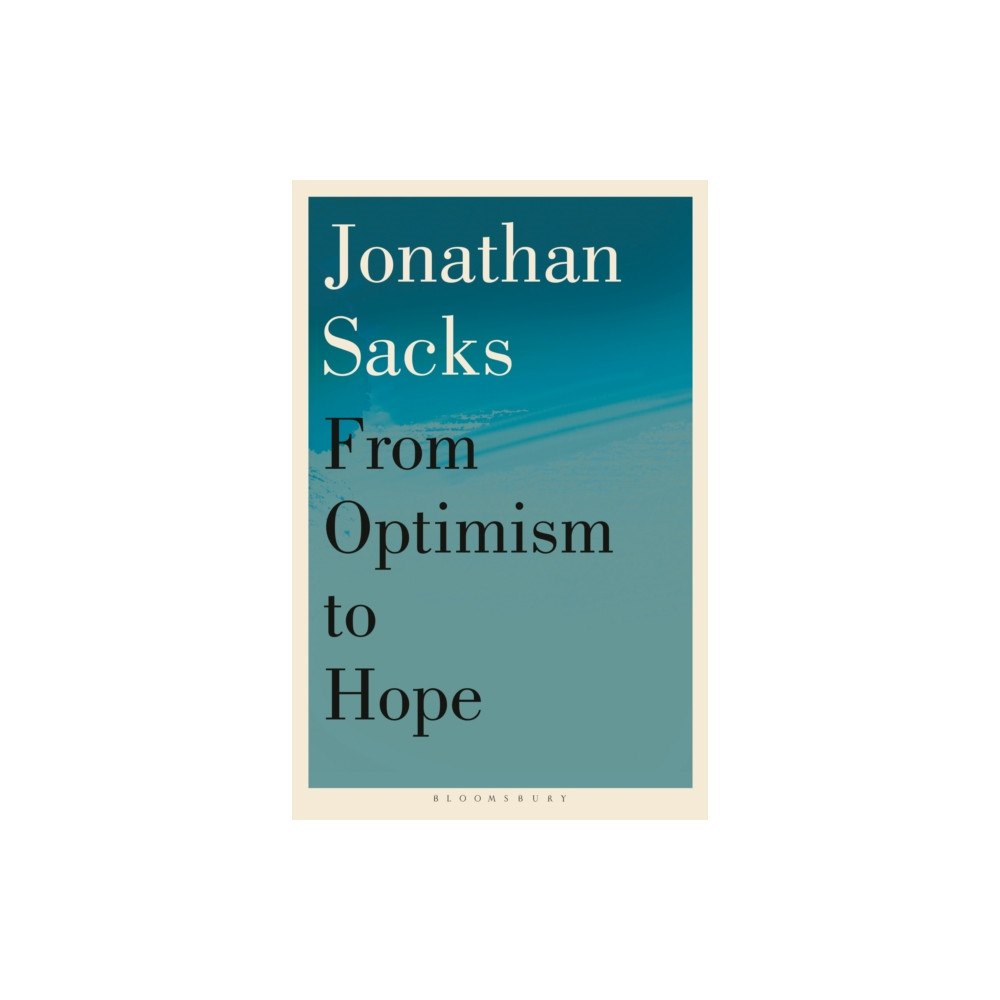 Bloomsbury Publishing PLC From Optimism to Hope (häftad, eng)