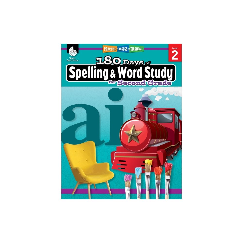 Shell Educational Publishing 180 Days™: Spelling and Word Study for Second Grade (häftad, eng)