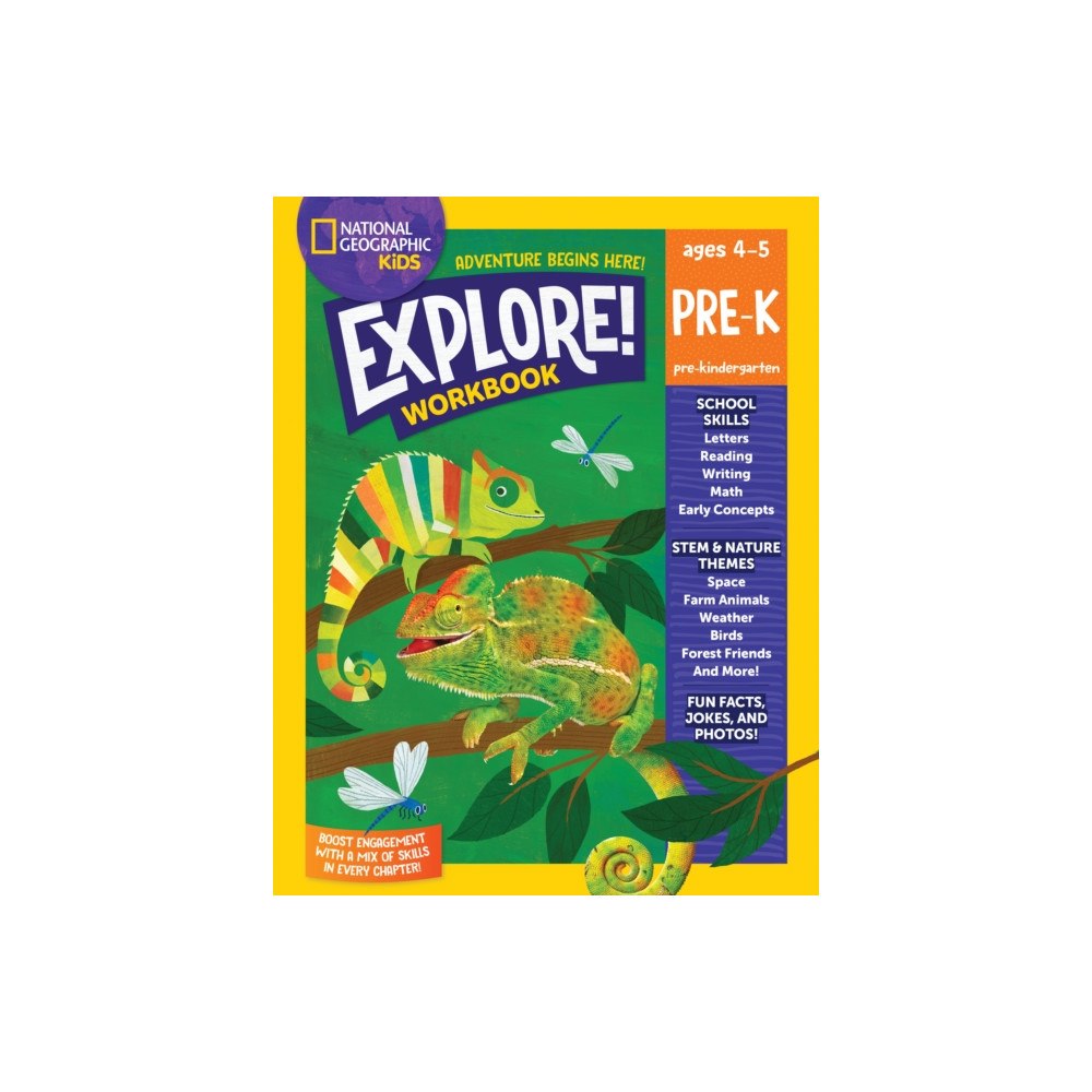 National Geographic Kids National Geographic Kids Explore! Workbook Pre-K (häftad, eng)