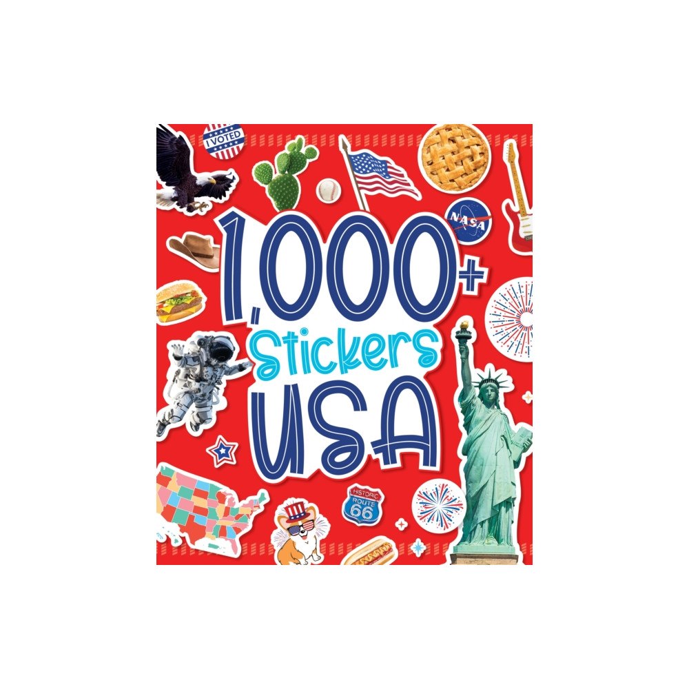 Sourcebooks, Inc 1,000 Stickers: USA (häftad, eng)
