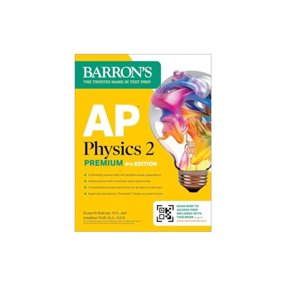 Kaplan Publishing AP Physics 2 Premium, Fourth Edition: Prep Book with 4 Practice Tests + Comprehensive Review + Online Practice (2025) (h...
