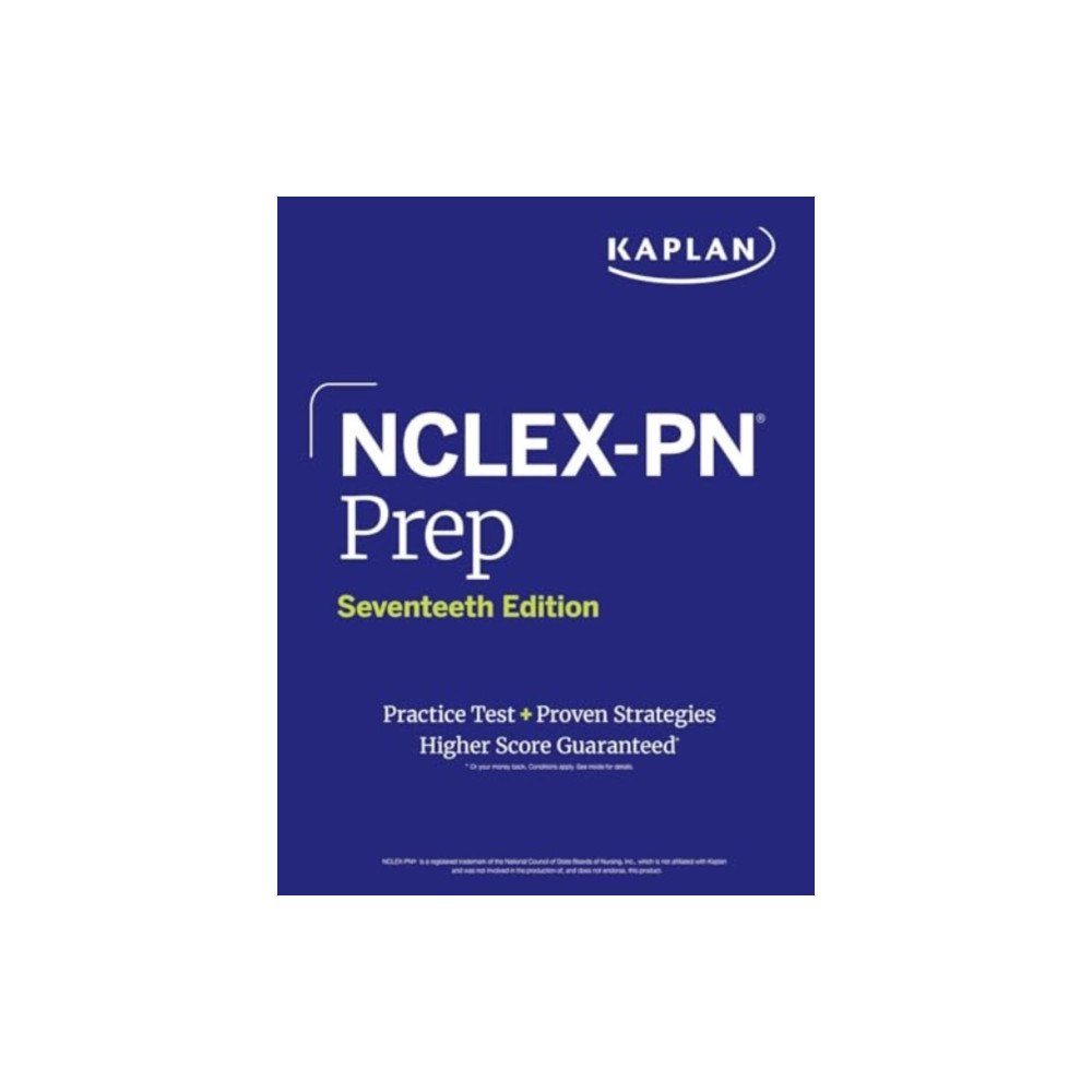 Kaplan AEC Education NCLEX-PN Prep, Seventeenth Edition (2025): Includes 1 Full Length Practice Test + Proven Strategies (häftad, eng)