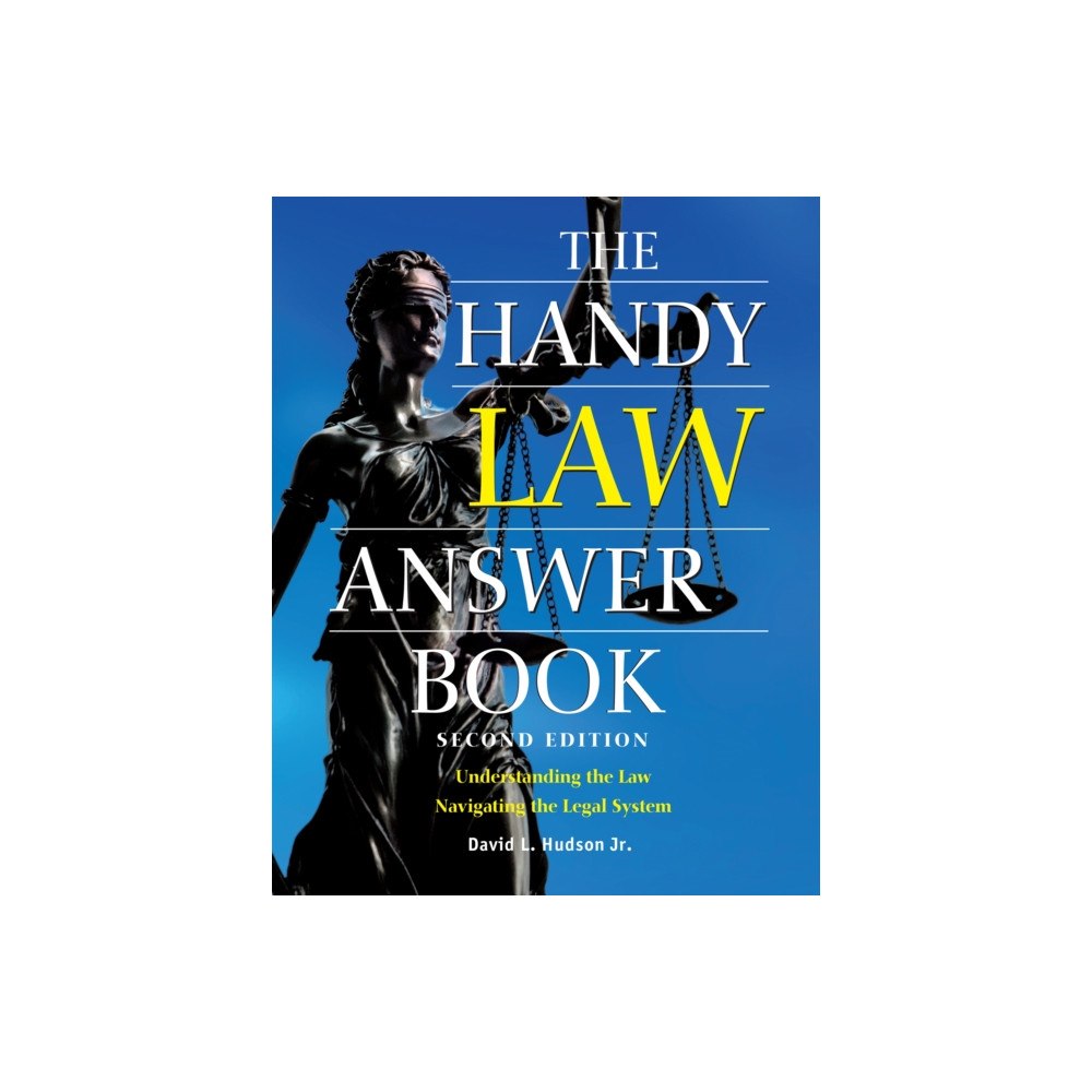 Visible Ink Press The Handy Law Answer Book (häftad, eng)