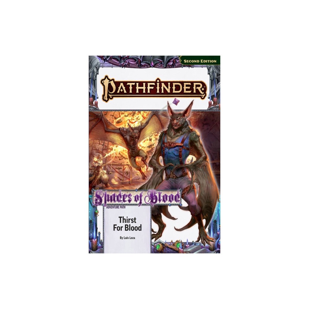 Paizo Publishing, LLC Pathfinder Adventure Path: Thirst for Blood (Shades of Blood 1 of 3) (P2) (häftad, eng)