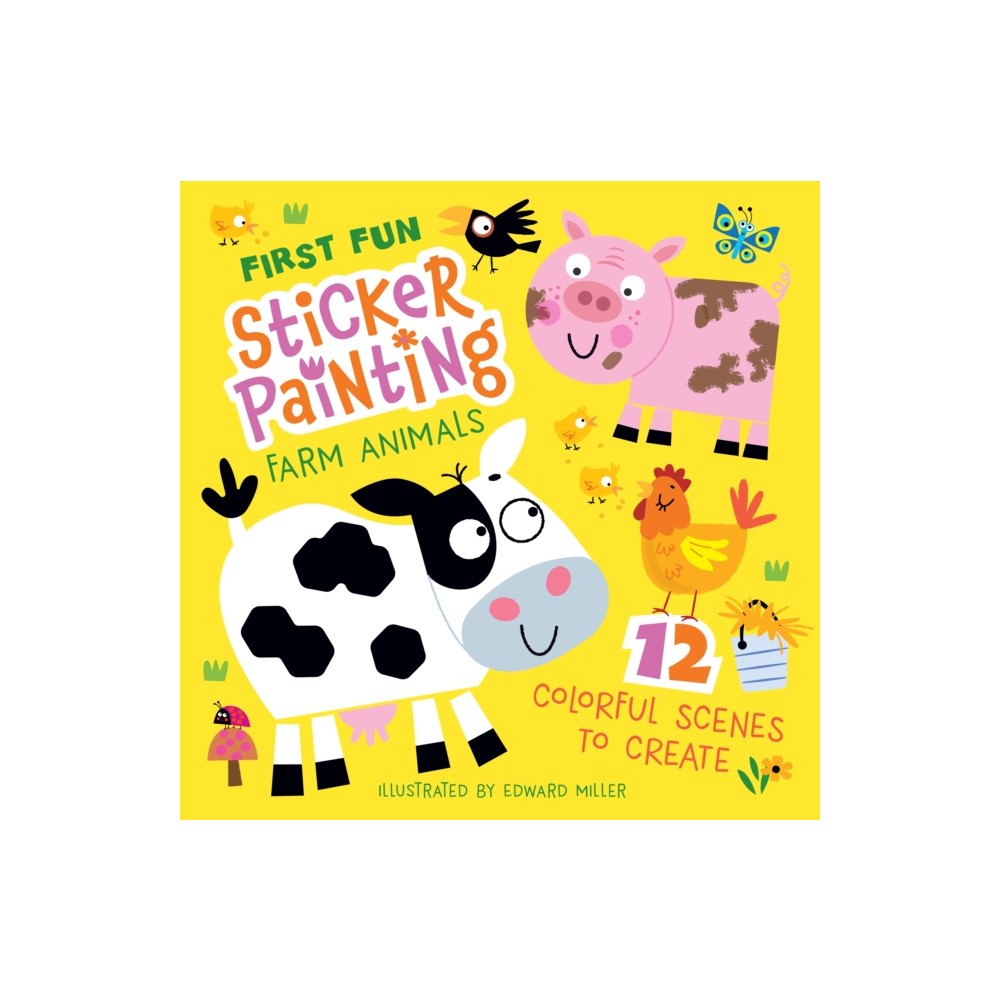 Fox Chapel Publishing First Fun: Sticker Painting Farm Animals (häftad, eng)