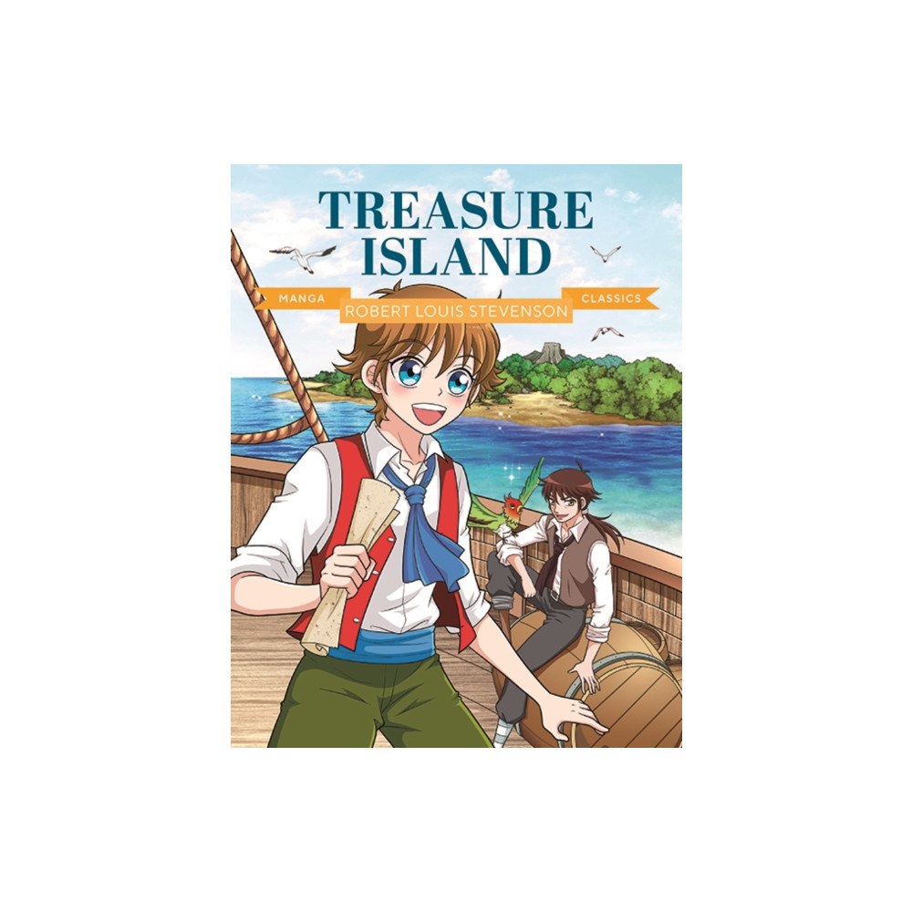 Button Books Manga Classics: Treasure Island (häftad, eng)