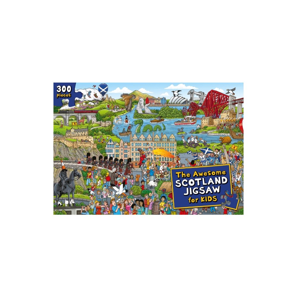 Floris Books The Awesome Scotland Jigsaw for Kids: 300 piece puzzle