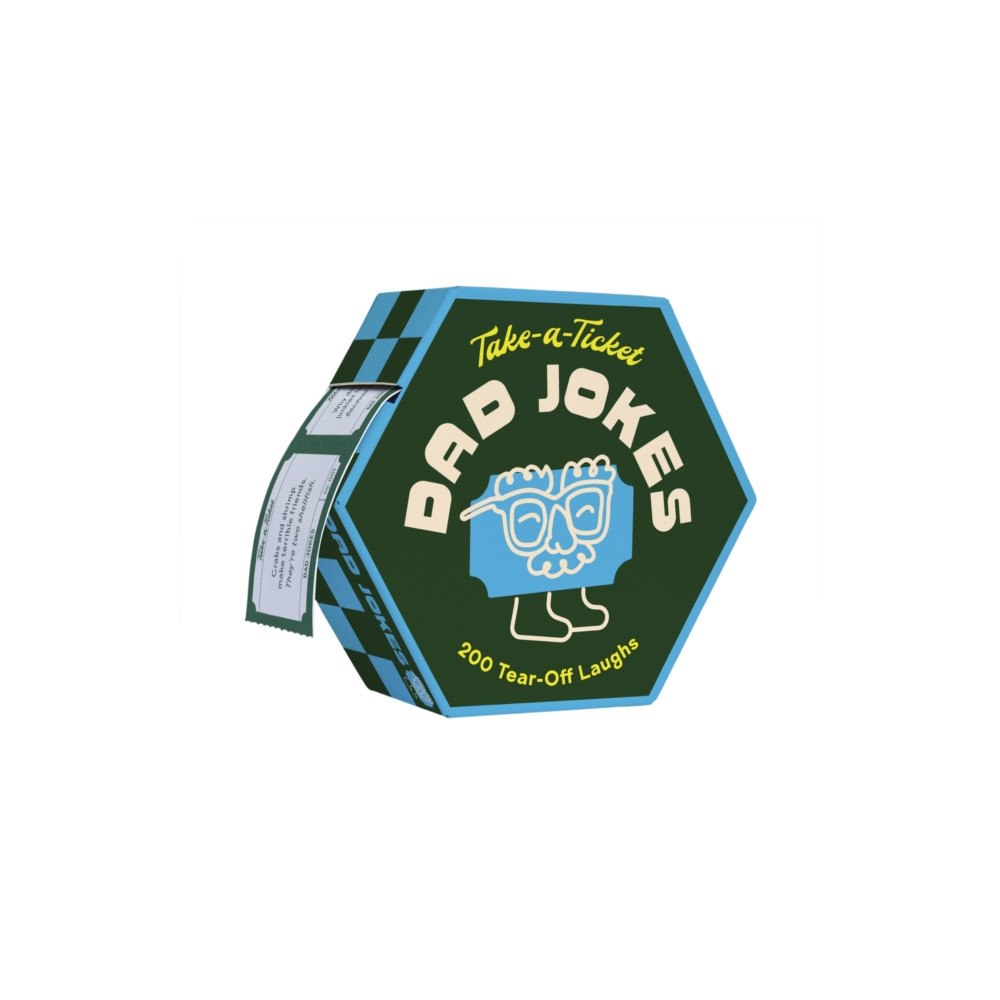 Chronicle Books Take-a-Ticket: Dad Jokes