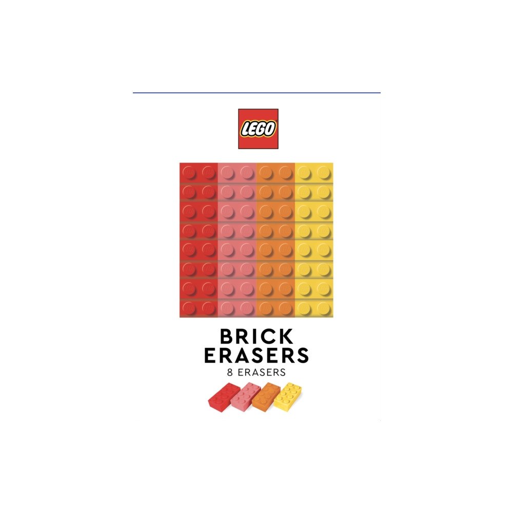 Chronicle Books LEGO Brick Erasers (Multicolor)