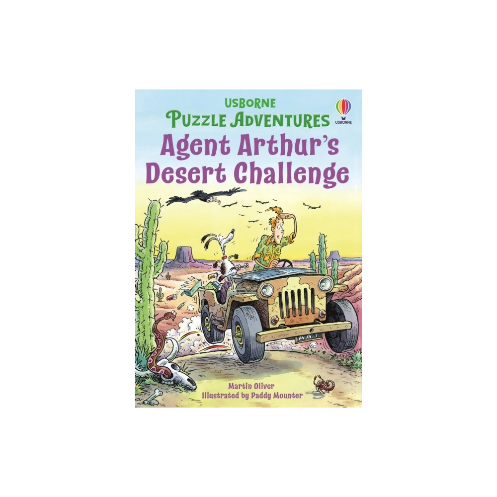 Usborne Publishing Ltd Agent Arthur's Desert Challenge (häftad, eng)