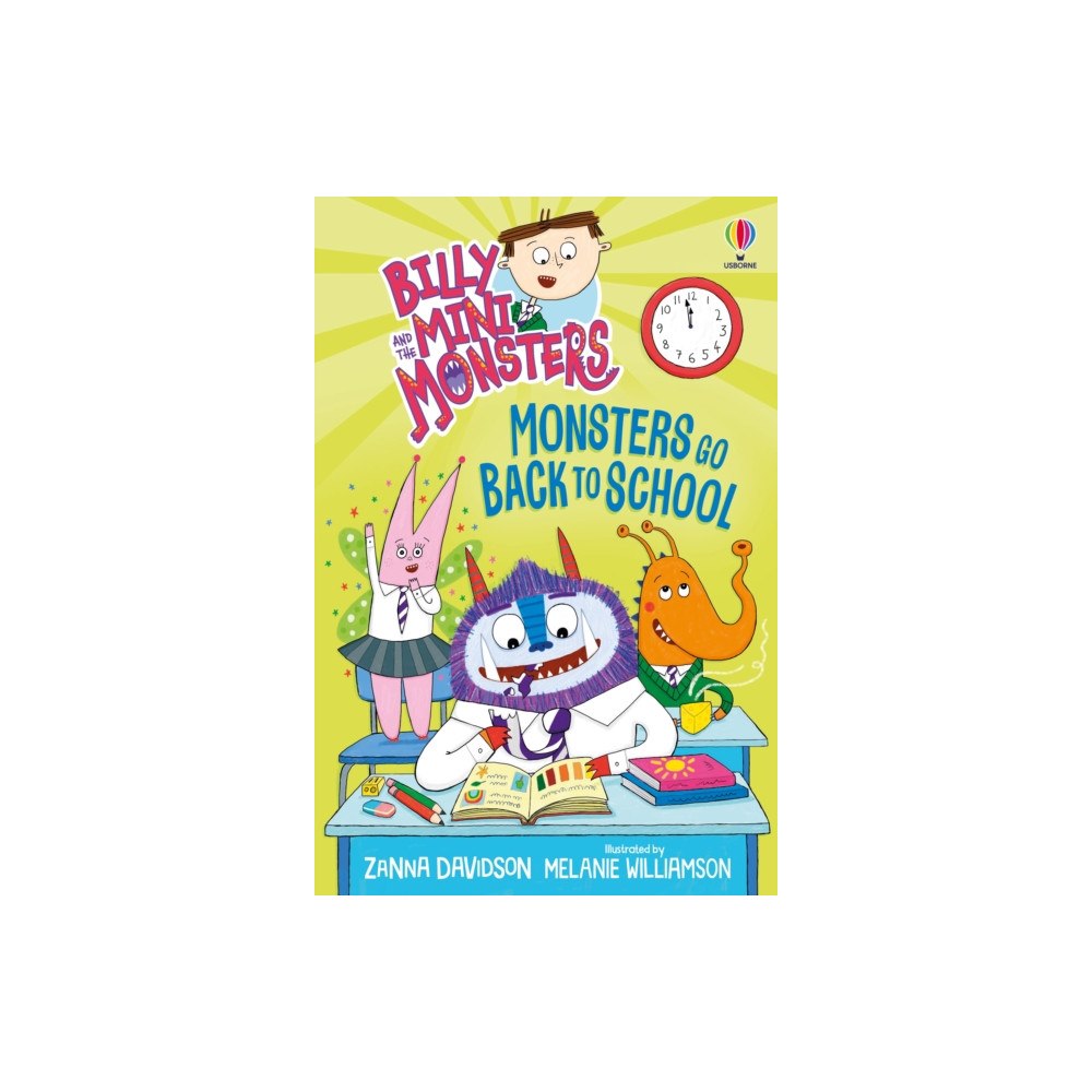 Usborne Publishing Ltd Billy and the Mini Monsters: Monsters Go Back to School (häftad, eng)