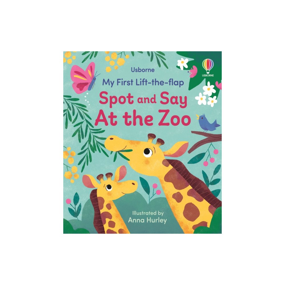 Usborne Publishing Ltd My First Lift-the-flap Spot and Say At the Zoo (bok, board book, eng)