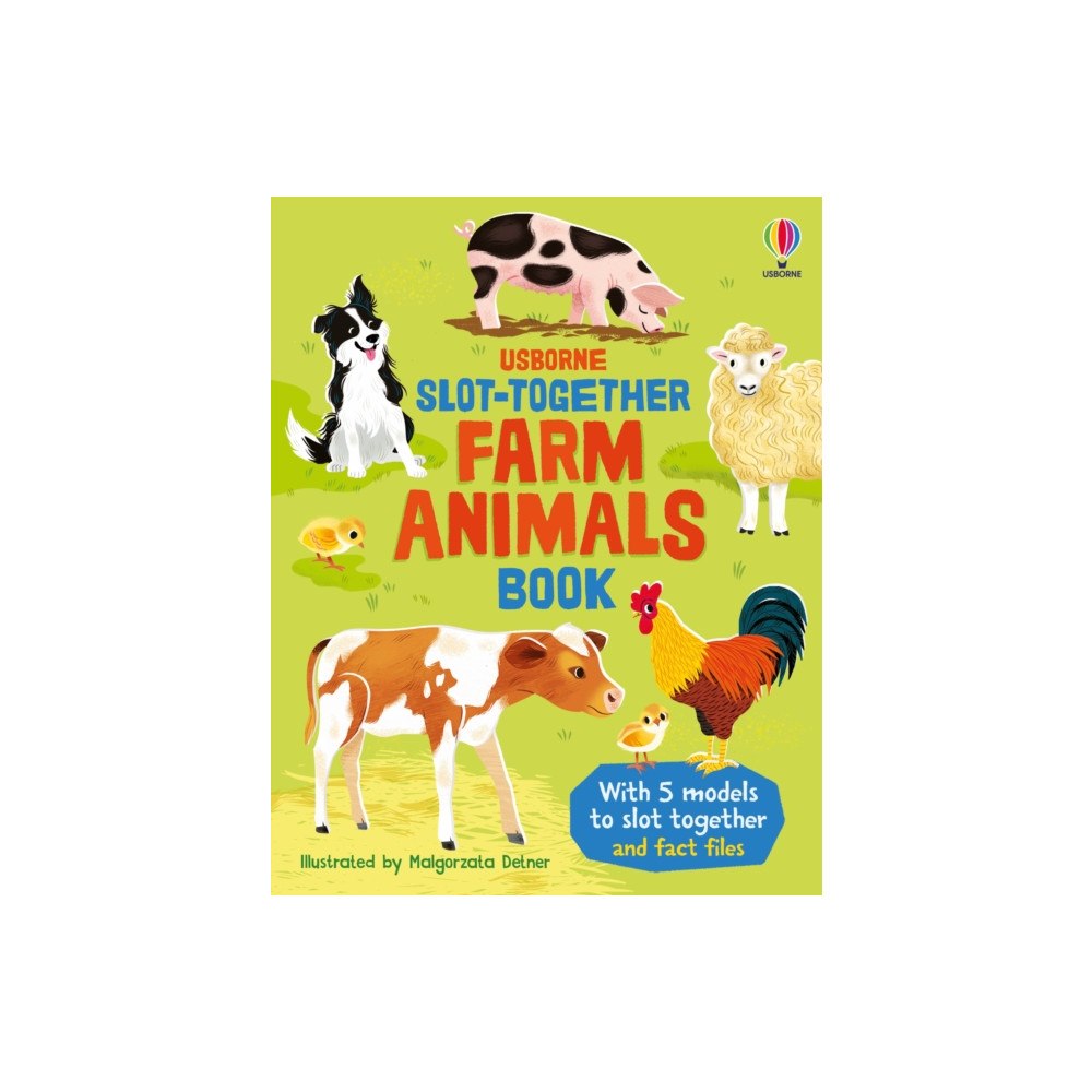 Usborne Publishing Ltd Slot-together Farm Animals Book (bok, board book, eng)