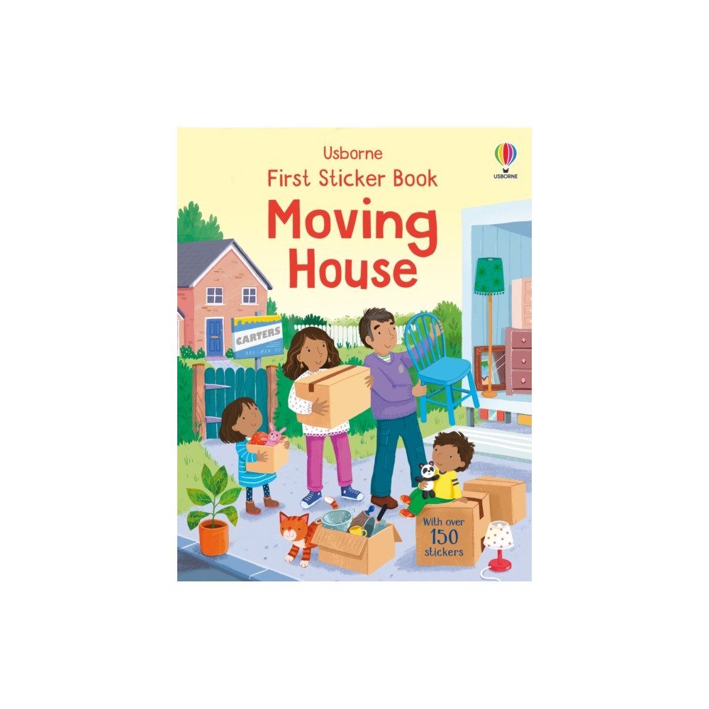 Usborne Publishing Ltd First Sticker Book Moving House (häftad, eng)