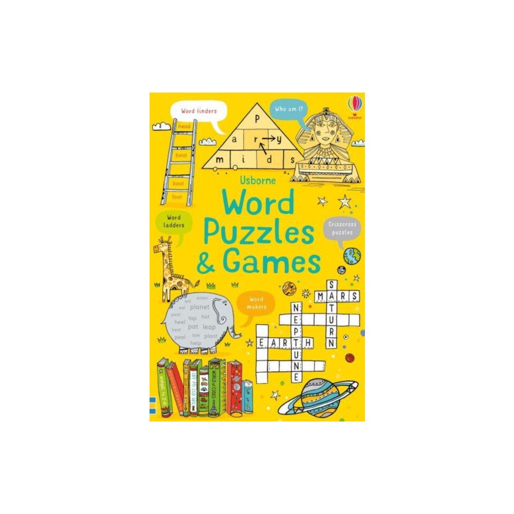 Usborne Publishing Ltd 100 Children's Word Puzzles and Games (häftad, eng)