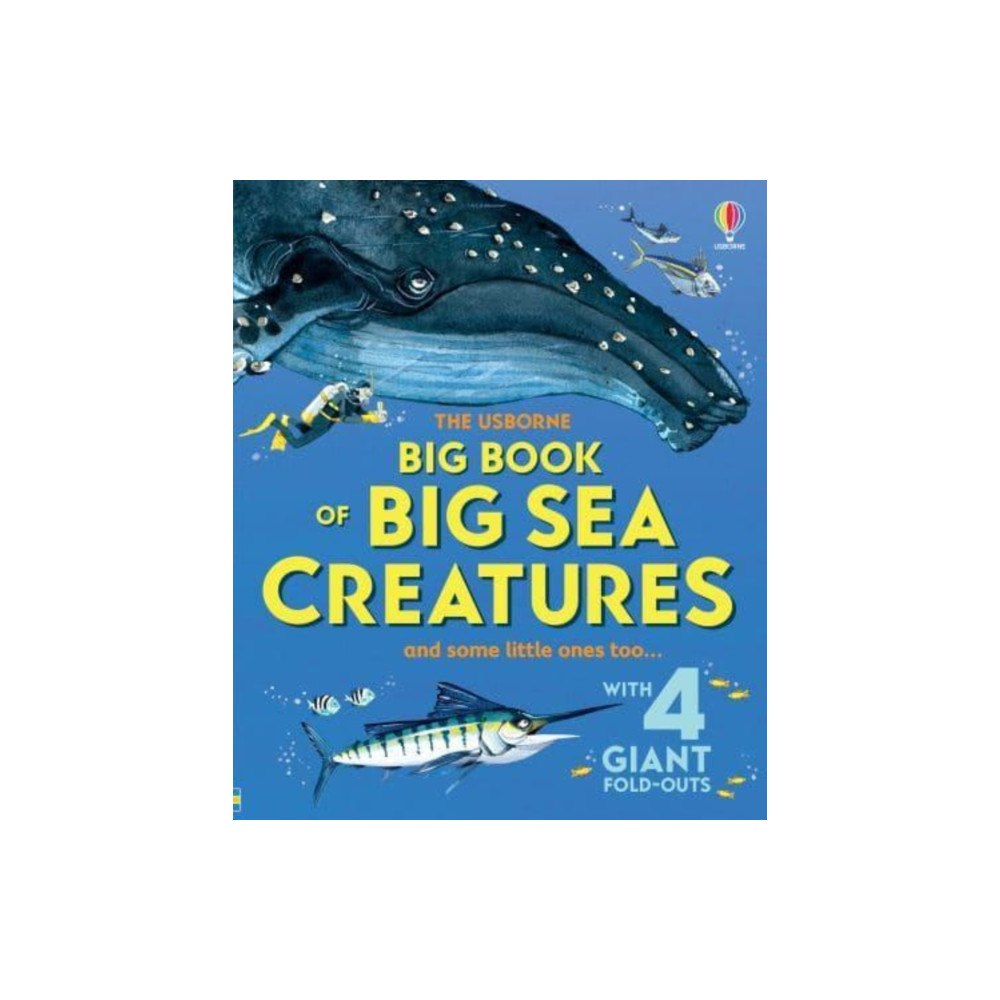 Usborne Publishing Ltd Big Book of Big Sea Creatures (inbunden, eng)