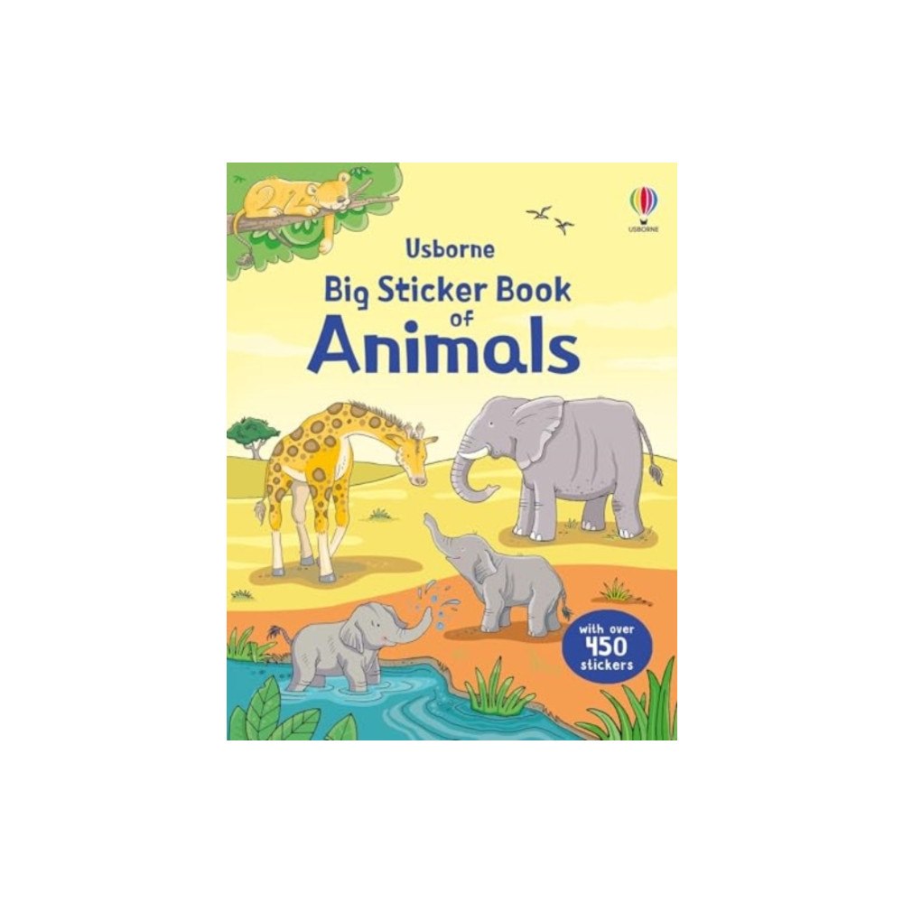 Usborne Publishing Ltd Big Sticker Book of Animals (häftad, eng)