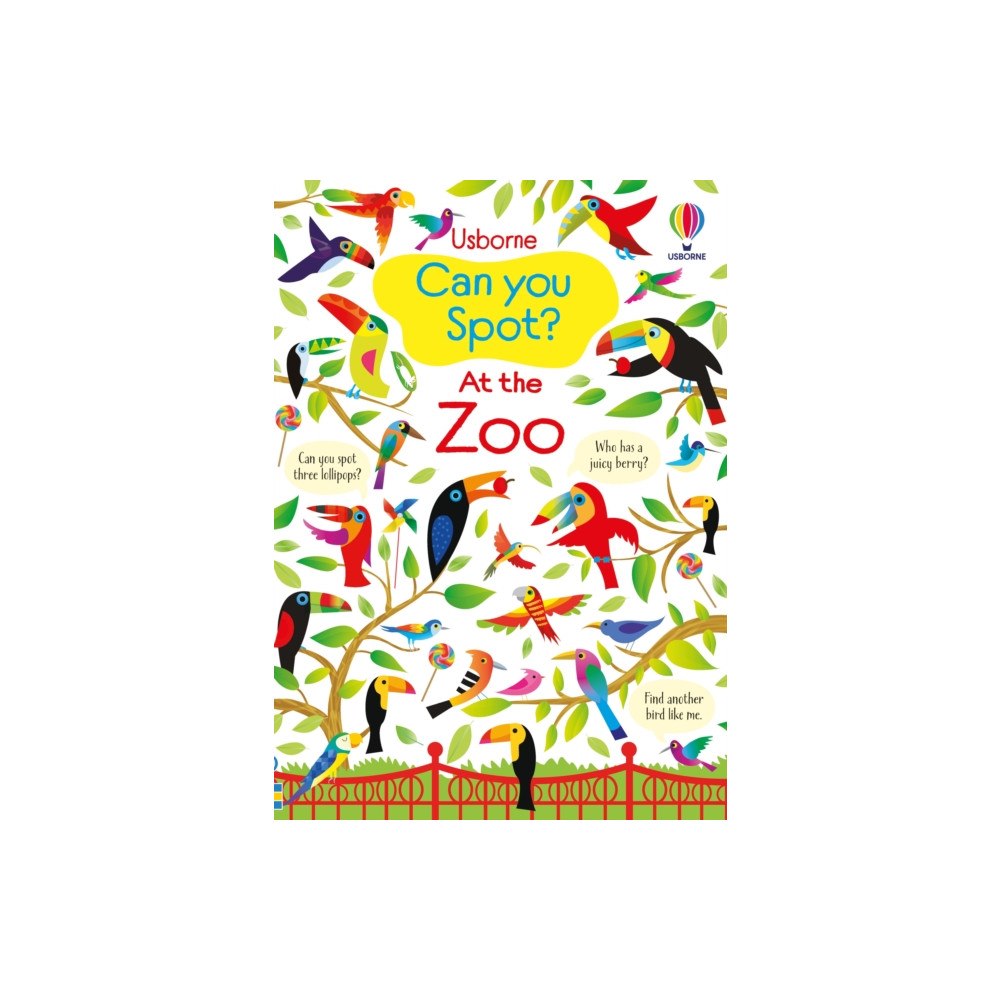 Usborne Publishing Ltd Can you Spot? At the Zoo (häftad, eng)