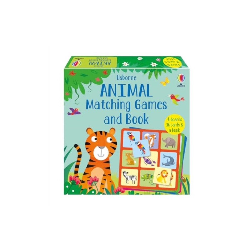 Usborne Publishing Ltd Animal Matching Games and Book