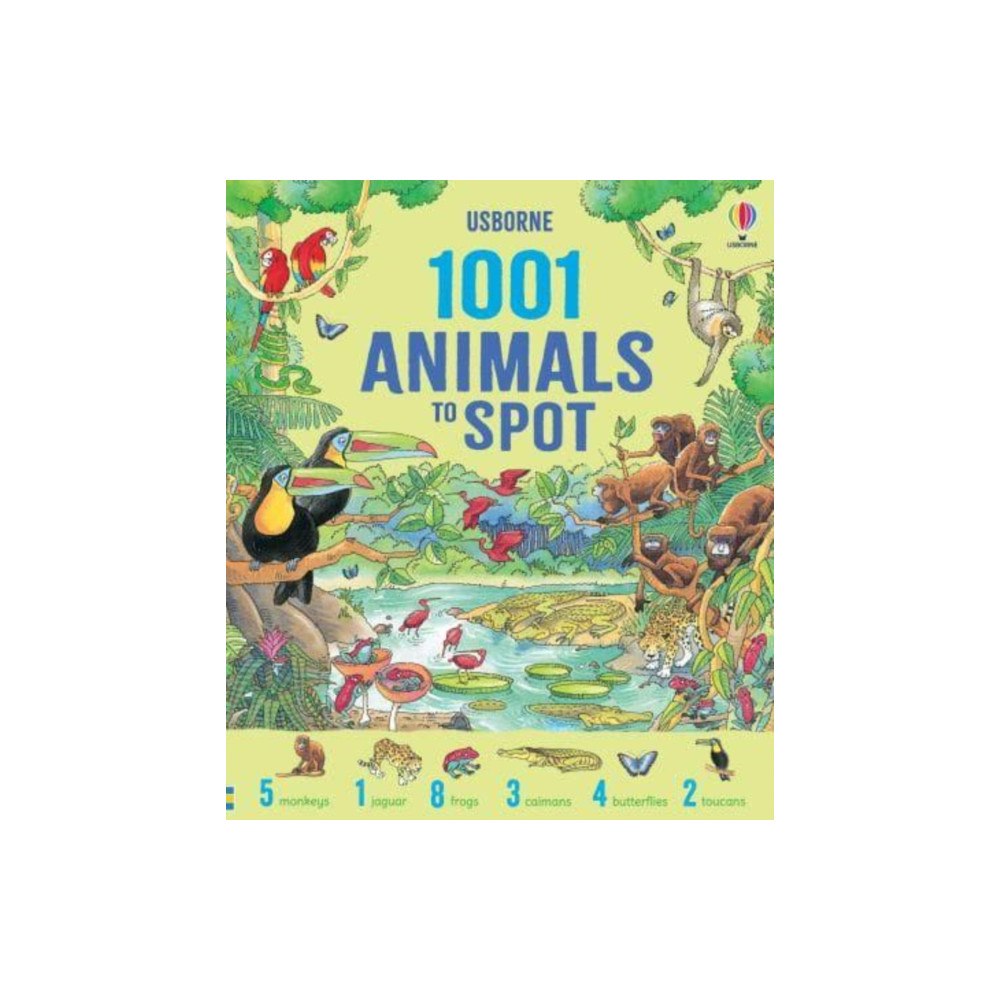 Usborne Publishing Ltd 1001 Animals to Spot (inbunden, eng)