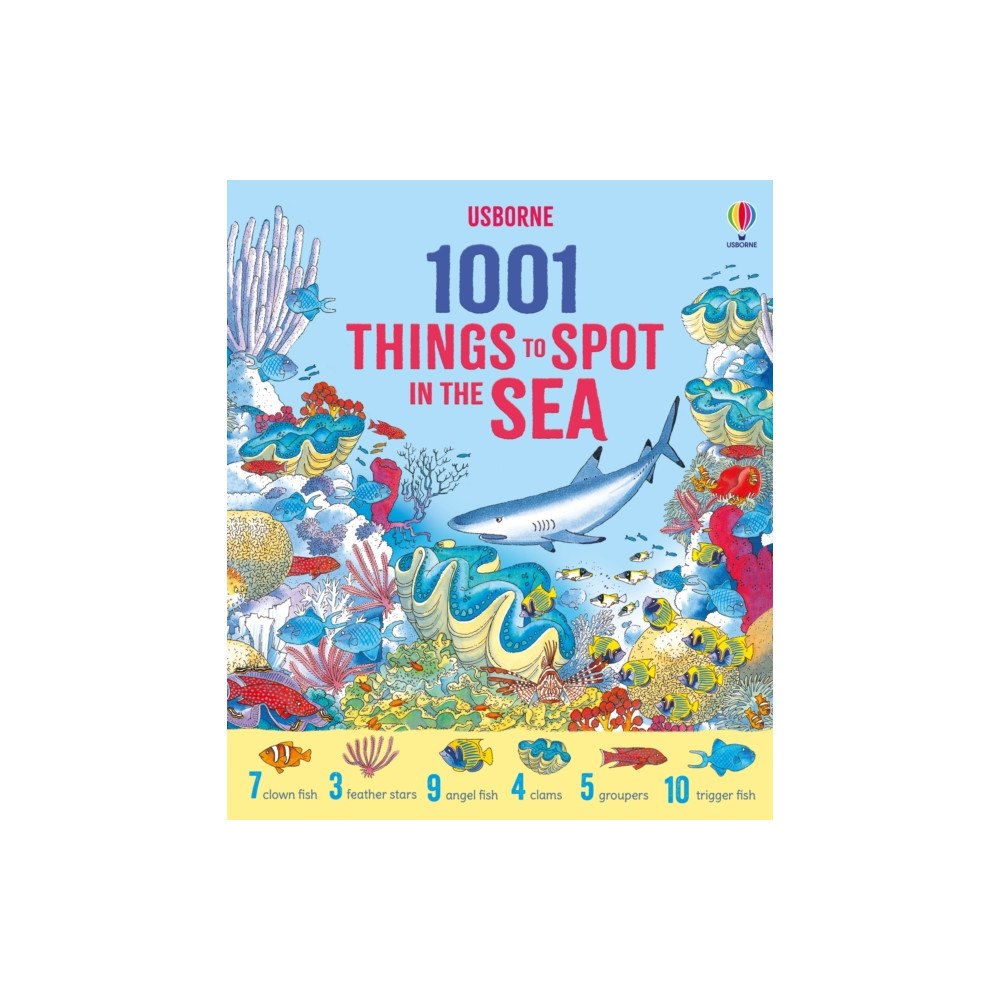 Usborne Publishing Ltd 1001 Things to Spot in the Sea (inbunden, eng)