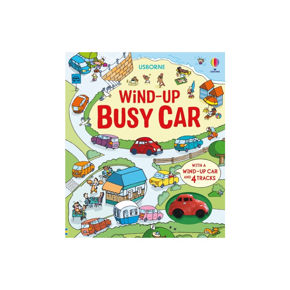 Usborne Publishing Ltd Wind-Up Busy Car (bok, board book, eng)