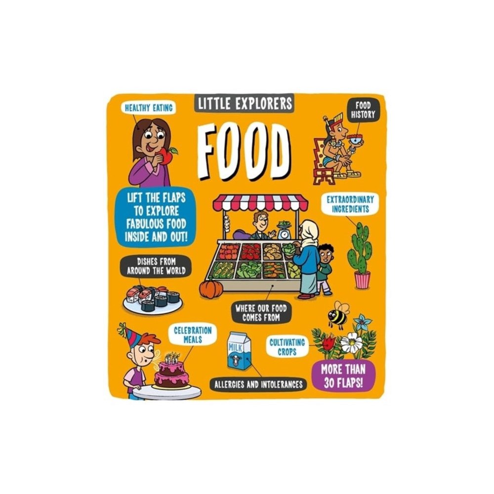 Templar Books Little Explorers: Food (bok, board book, eng)