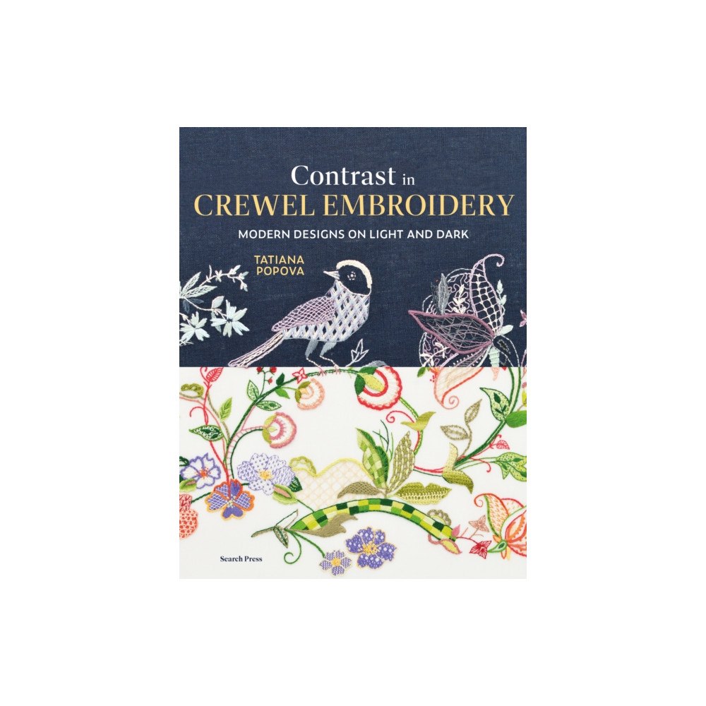 Search Press Ltd Contrast in Crewel Embroidery (inbunden, eng)