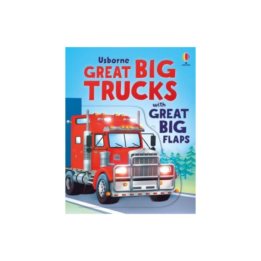 Usborne Publishing Ltd Great Big Trucks (with great big flaps) (bok, board book, eng)