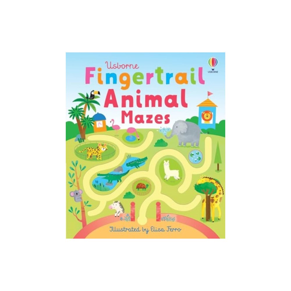 Usborne Publishing Ltd Fingertrail Animal Mazes (bok, board book, eng)