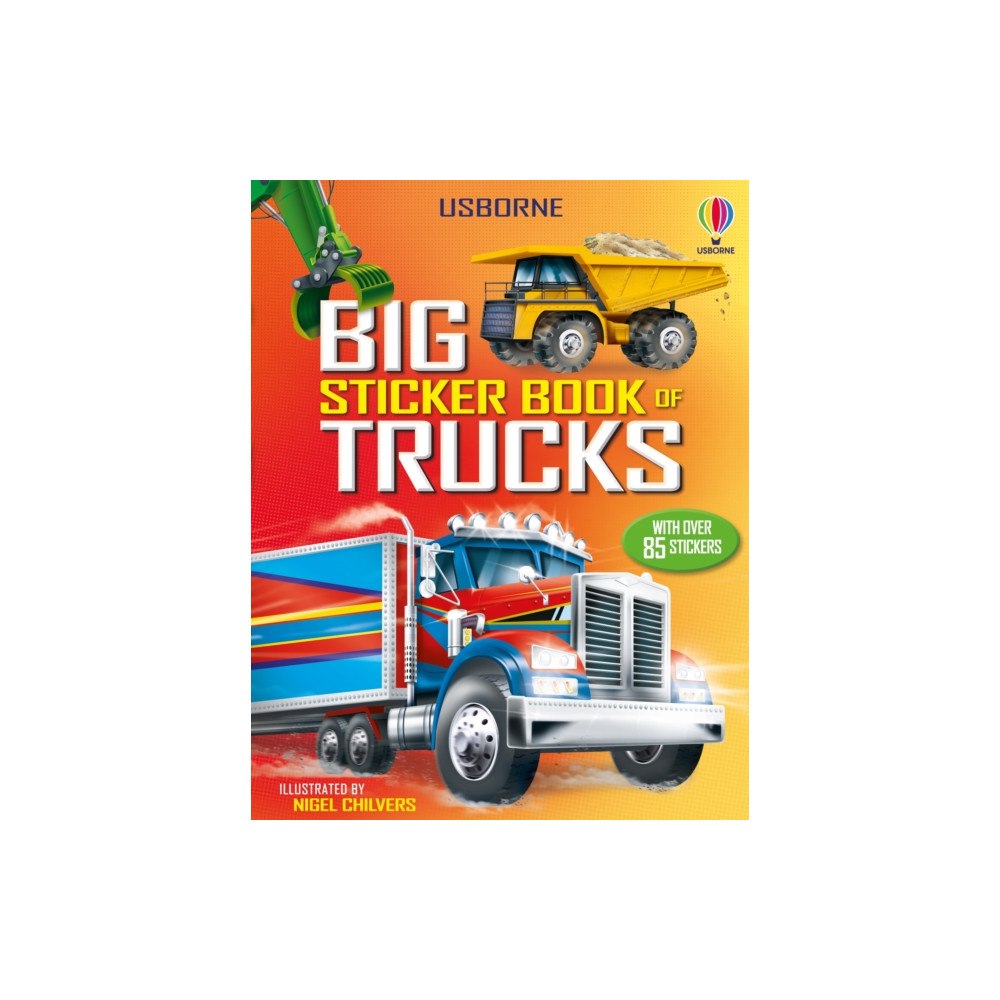 Usborne Publishing Ltd Big Sticker Book of Trucks (häftad, eng)