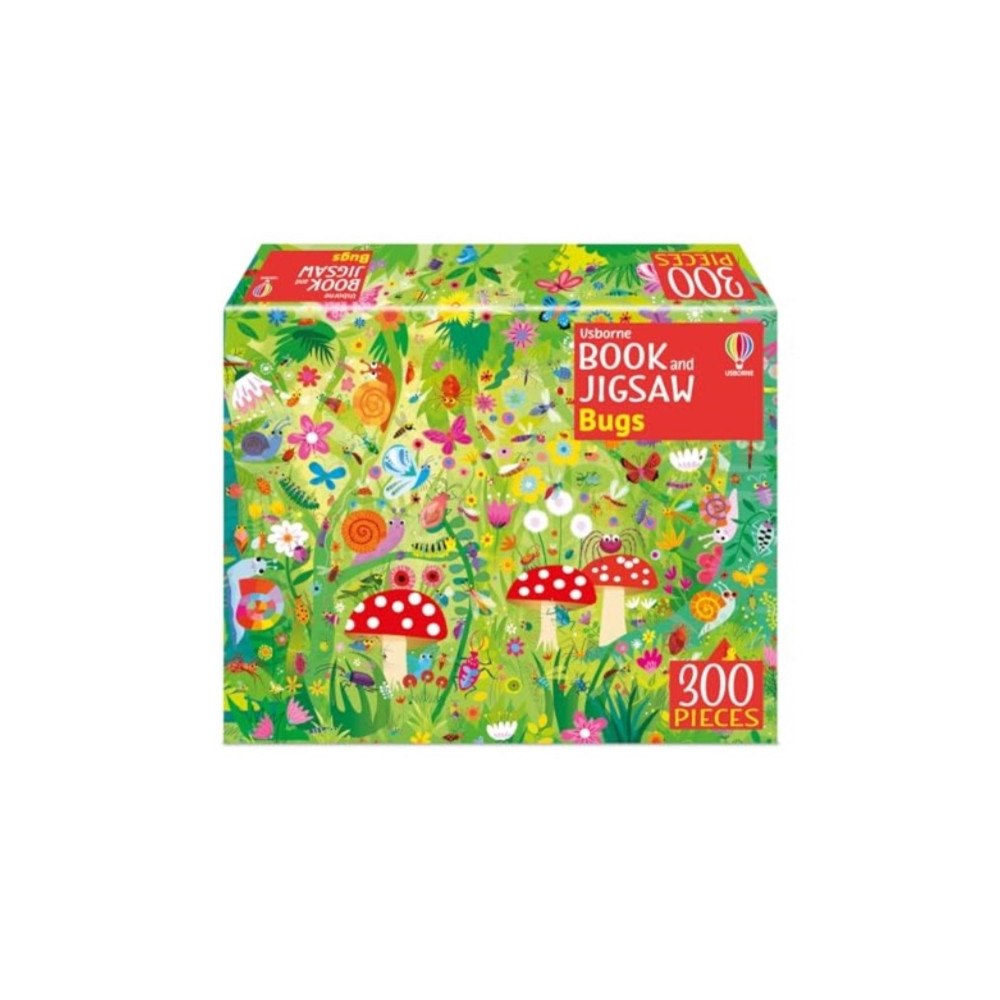 Usborne Publishing Ltd Usborne Book and Jigsaw Bugs (häftad, eng)