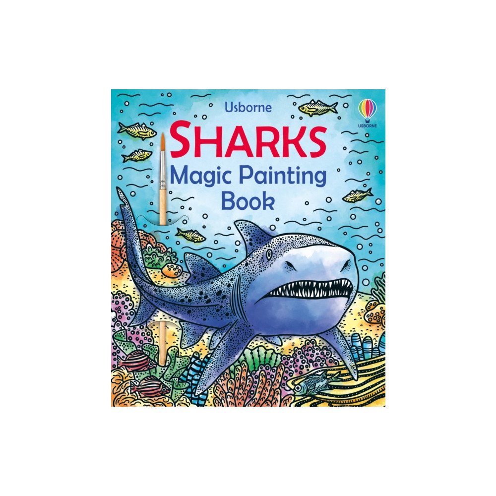Usborne Publishing Ltd Sharks Magic Painting Book (häftad, eng)