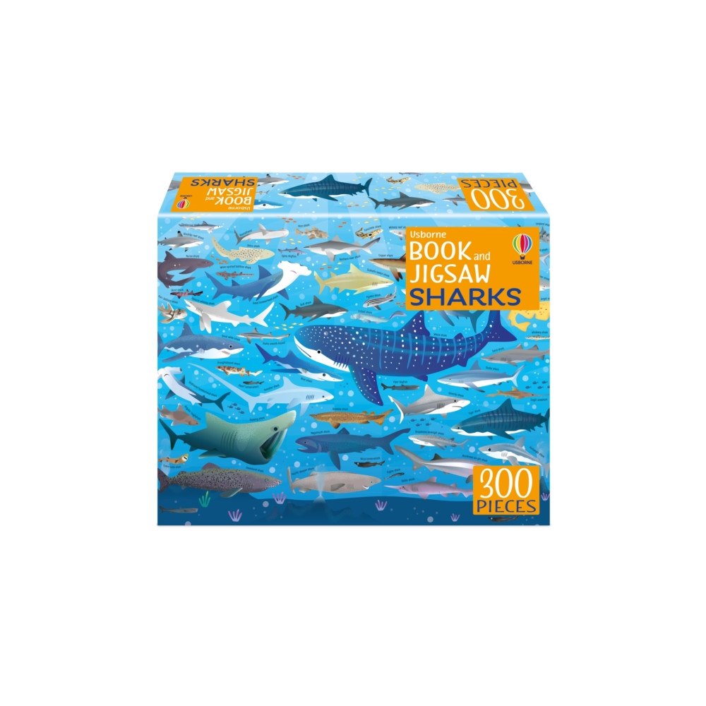 Usborne Publishing Ltd Usborne Book and Jigsaw: Sharks (häftad, eng)