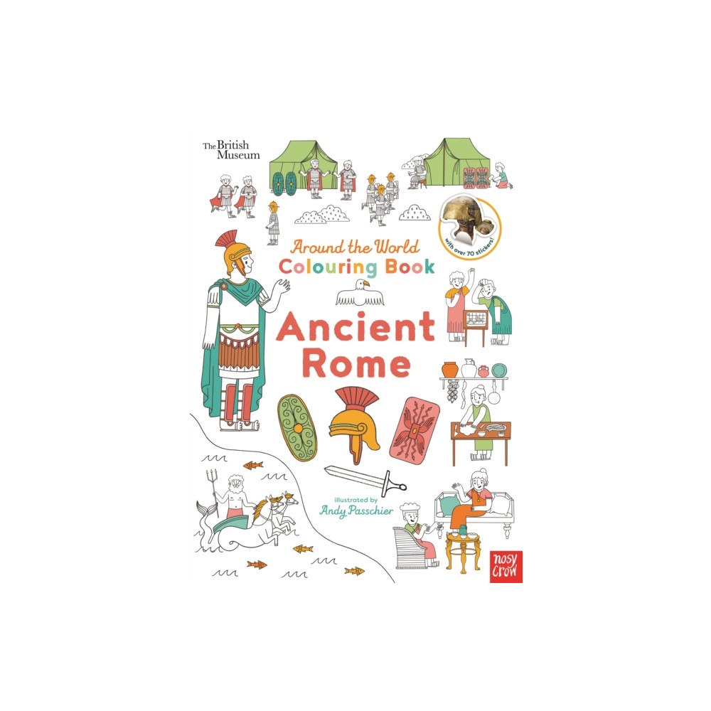Nosy Crow Ltd British Museum: Around the World Colouring: Ancient Rome (häftad, eng)