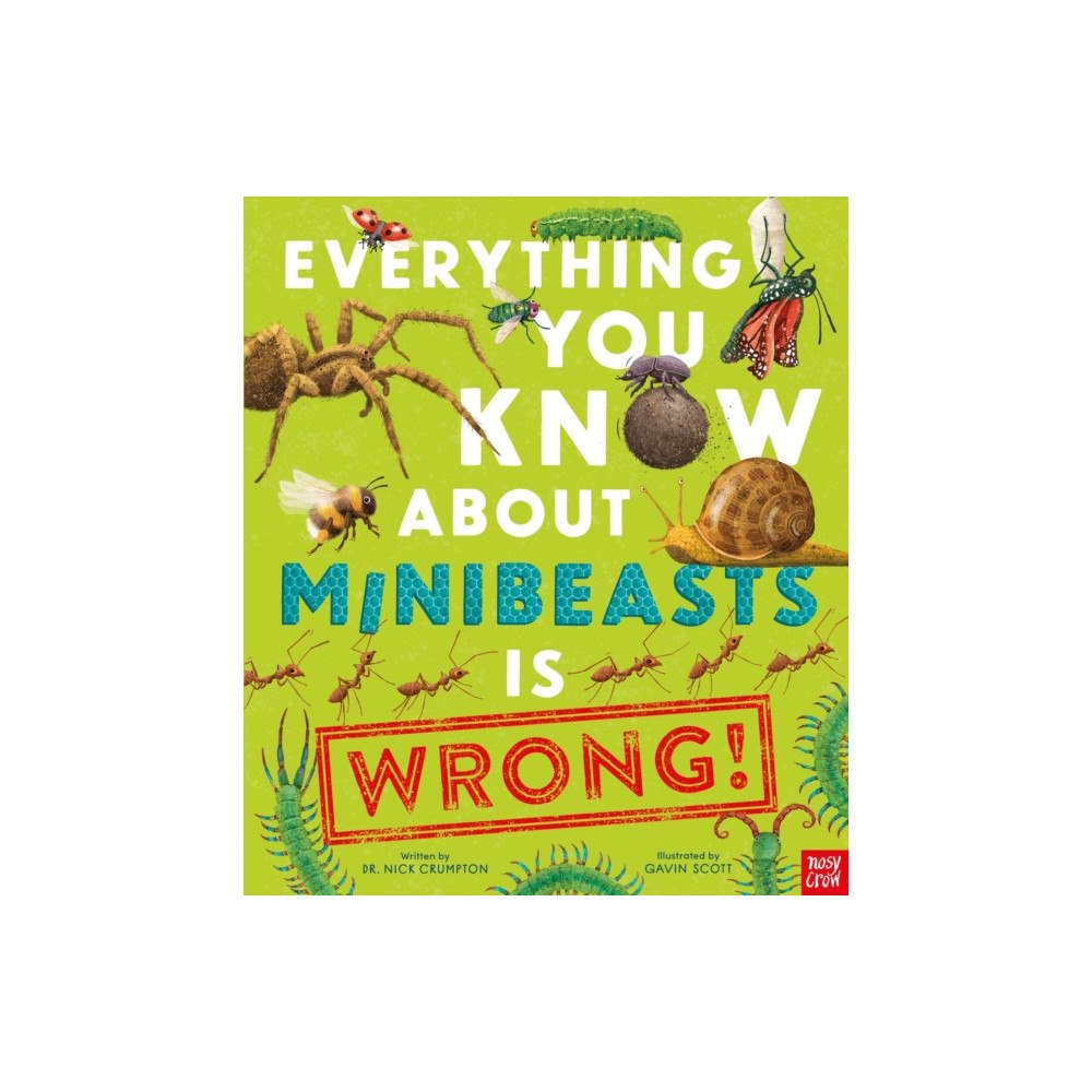 Nosy Crow Ltd Everything You Know About Minibeasts is Wrong! (häftad, eng)