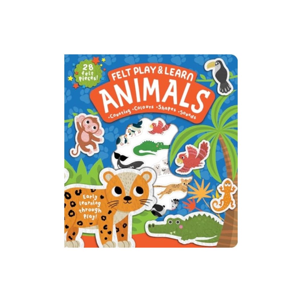 Gemini Books Group Ltd Felt Play & Learn Animals (bok, board book, eng)