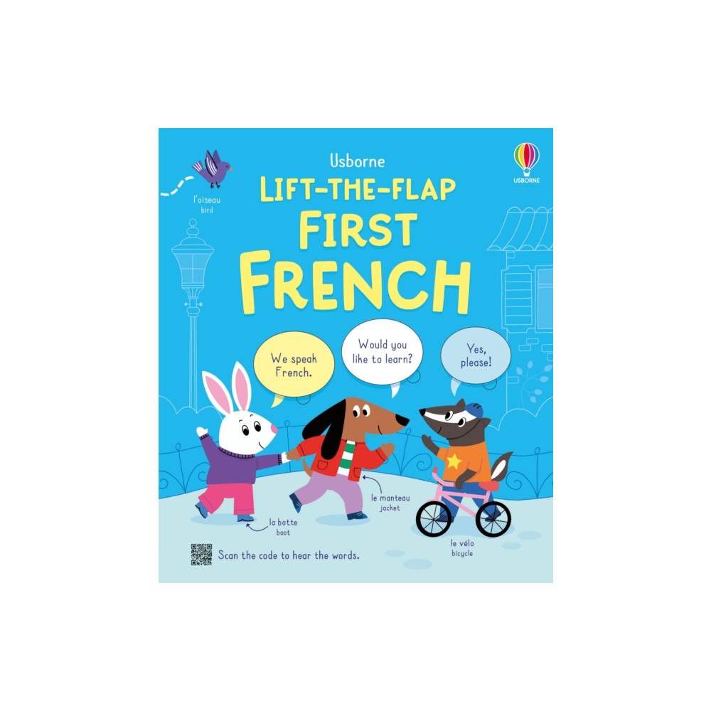 Usborne Publishing Ltd Lift-the-flap First French (bok, board book, eng)