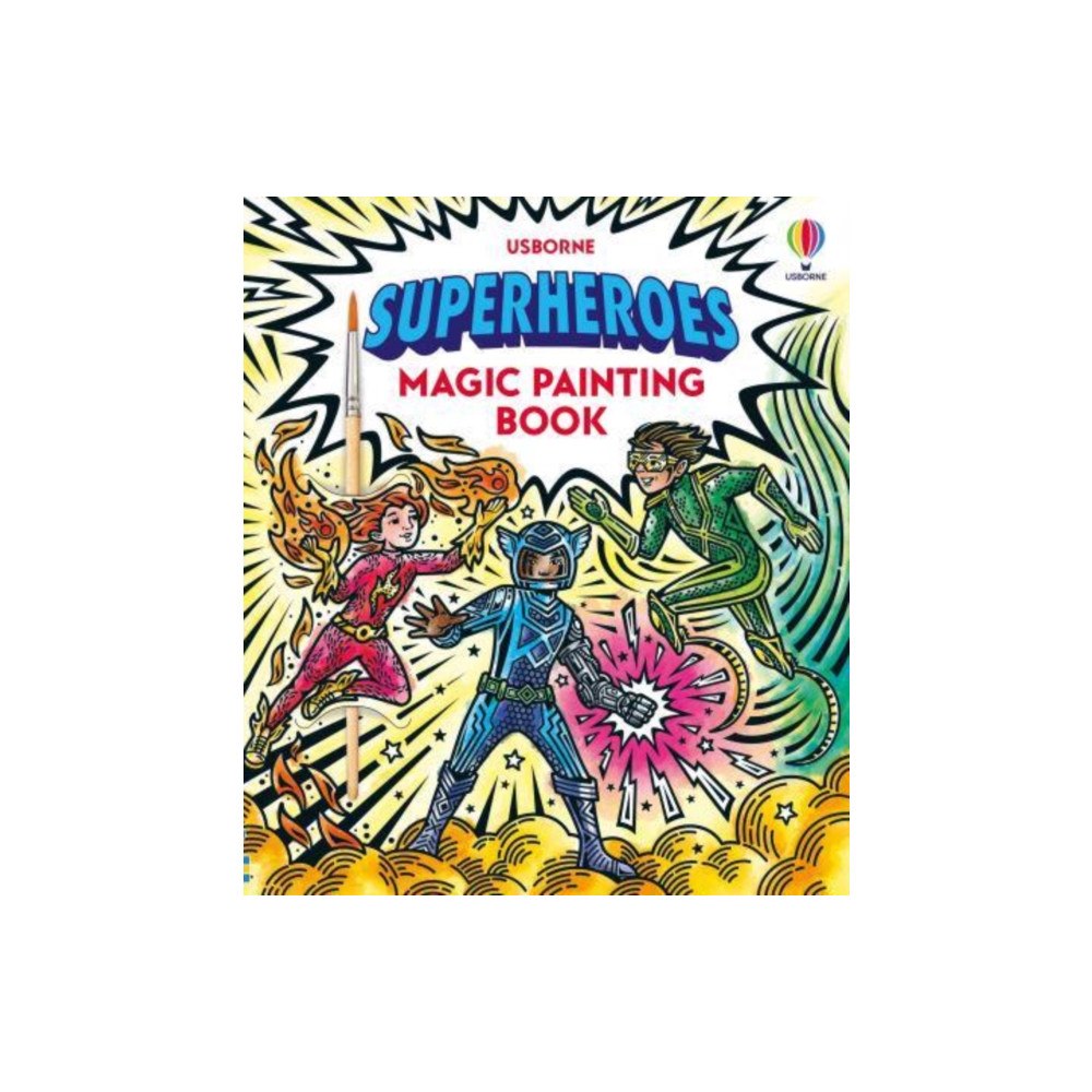 Usborne Publishing Ltd Superheroes Magic Painting Book (häftad, eng)