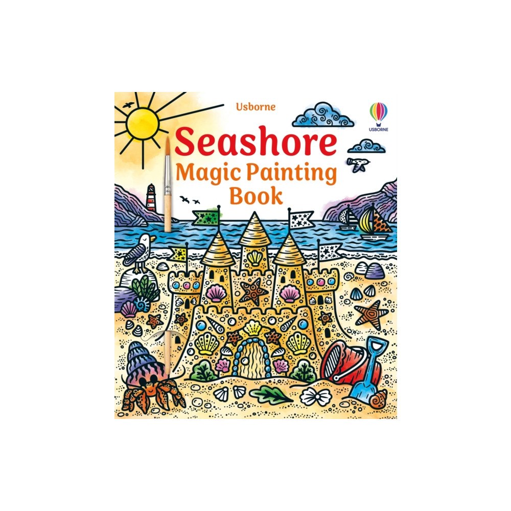 Usborne Publishing Ltd Seashore Magic Painting Book (häftad, eng)