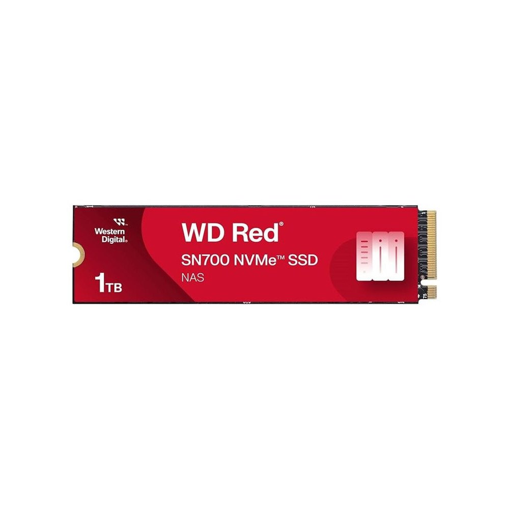 QNAP Systems, Inc WD Red SN700 - SSD - 1 TB - PCIe (NVMe)