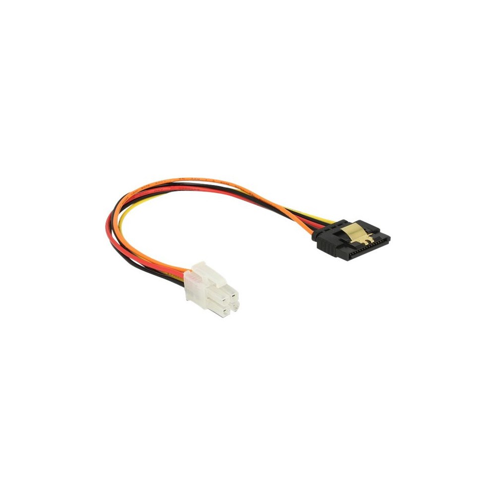 DeLOCK Delock - strömadapter - effekt P4 till SATA-ström - 20 cm