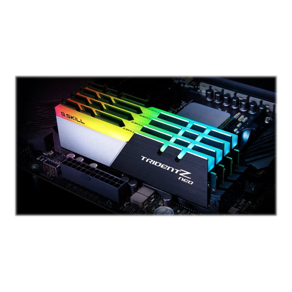 G.Skill G.Skill TridentZ Neo Series - DDR4 - sats - 32 GB: 2 x 16 GB - DIMM 288-pin - 3200 MHz / PC4-25600 - ej buffrad