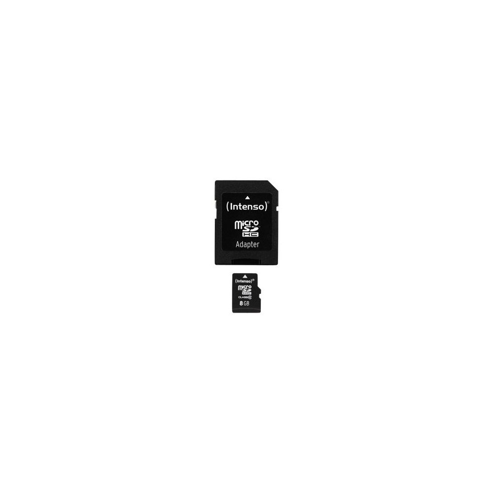 Intenso Intenso Class 10 - flash-minneskort - 8 GB - microSDHC