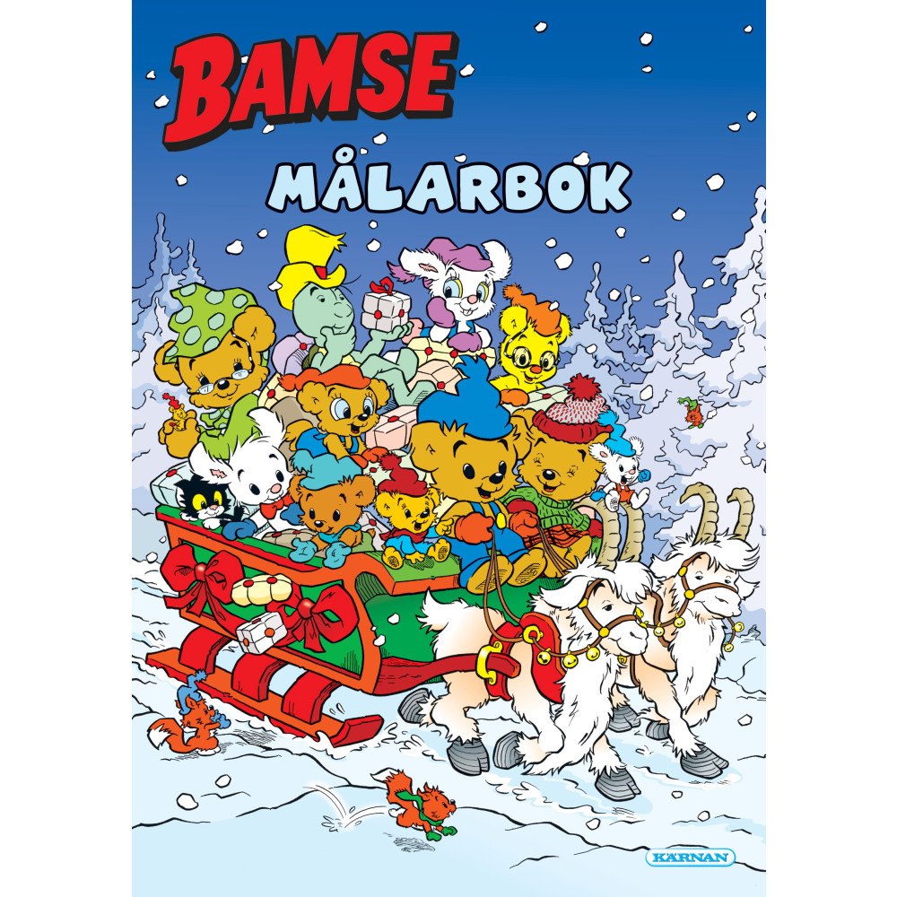 Egmont Story House Bamse målarbok (häftad)