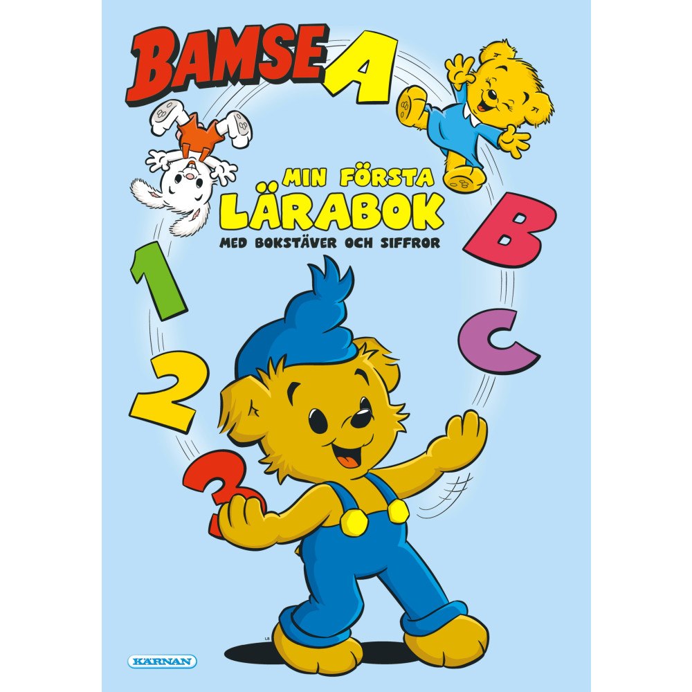Egmont Story House Min första lärabok med bokstäver och siffror Bamse (häftad)