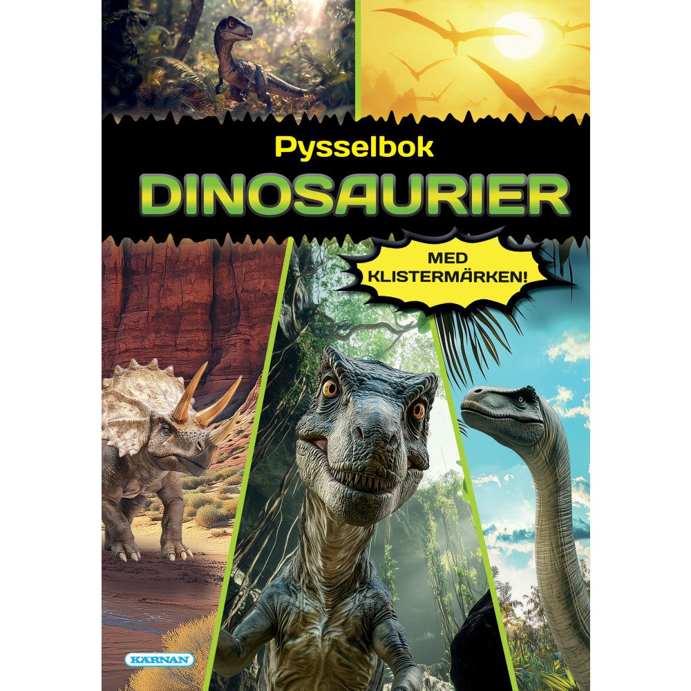Egmont Story House Pysselbok Dinosaurier (häftad)