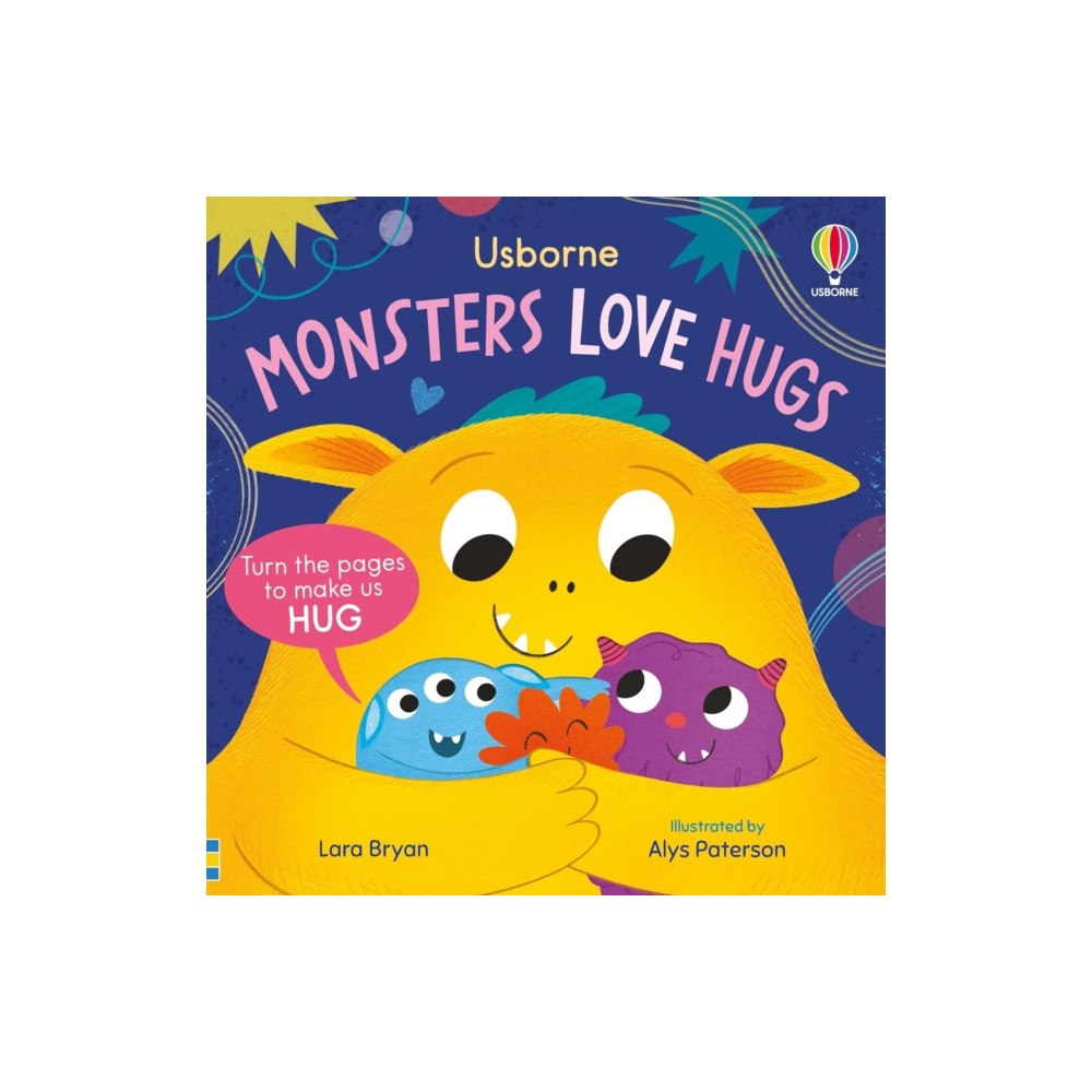Usborne Publishing Ltd Monsters Love Hugs (bok, board book, eng)